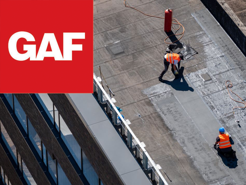 GAF commercial roofing image