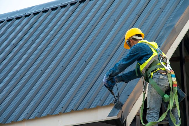 Metal roofing image